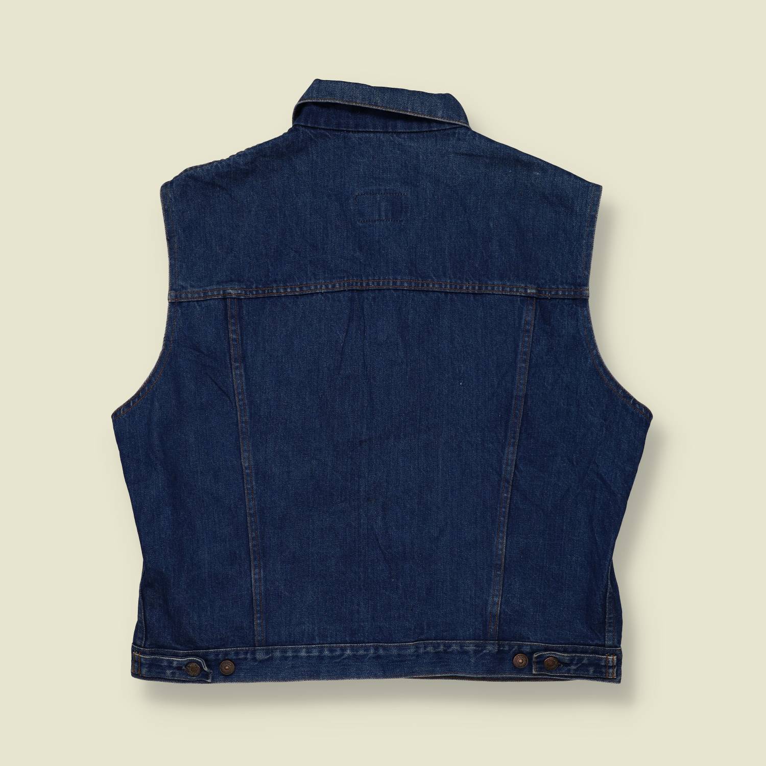 1970s–80s Levi’s Orange Tab Denim Vest - M