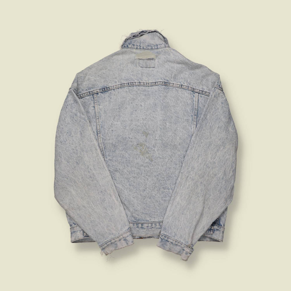 1980s Levi’s Made in USA Acid Wash Denim Jacket - L/XL