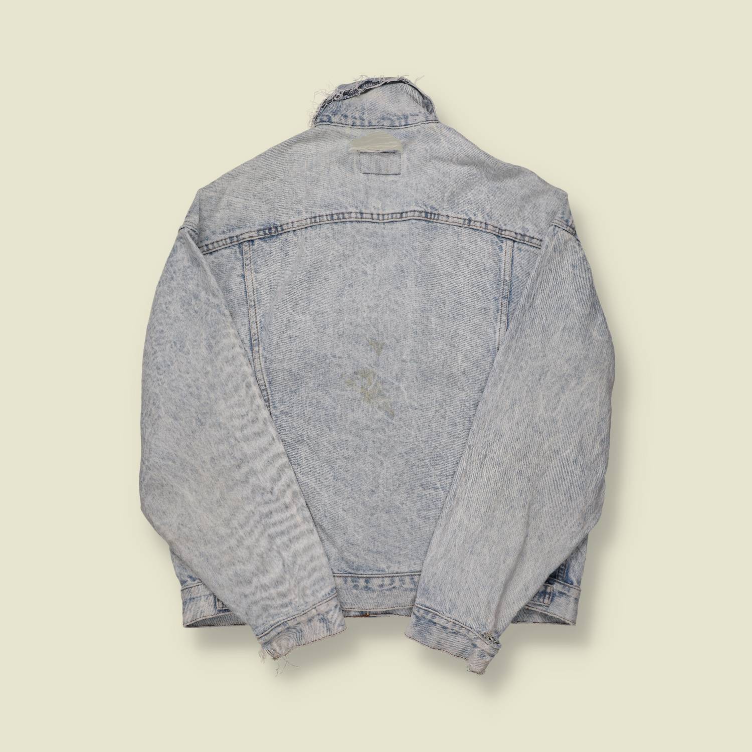 1980s Levi’s Made in USA Acid Wash Denim Jacket - L/XL