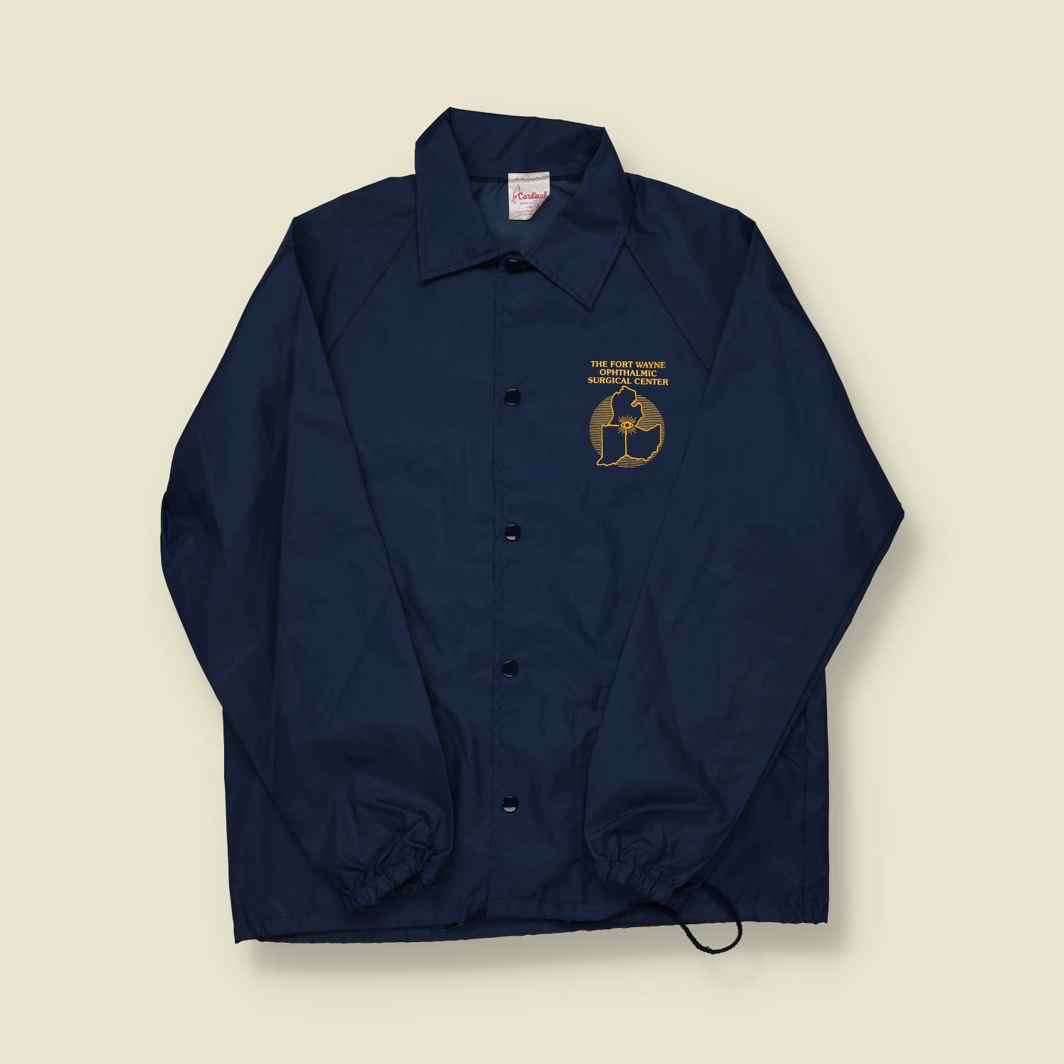 1980s Cardinal Coach Jacket – Fort Wayne Ophthalmic Surgical Center - M
