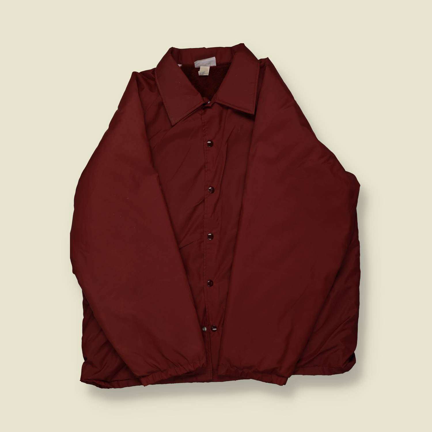 1980s Hartwell Legislator Slisz Boosters Coach Jacket – Maroon/Yellow - XL