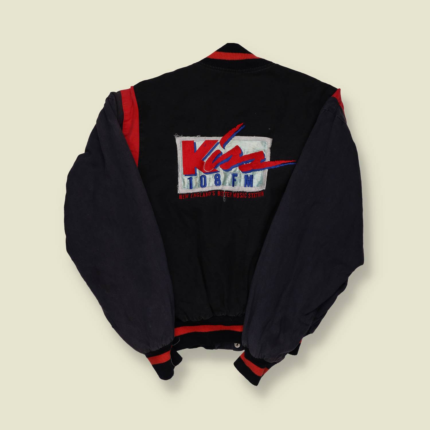 1980s Kiss 108 FM Anniversary Jacket – Satin Jackets Brand - M/L