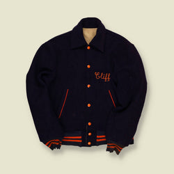 1950s Lund’s University Shop Wool Varsity Jacket – Syracuse - S