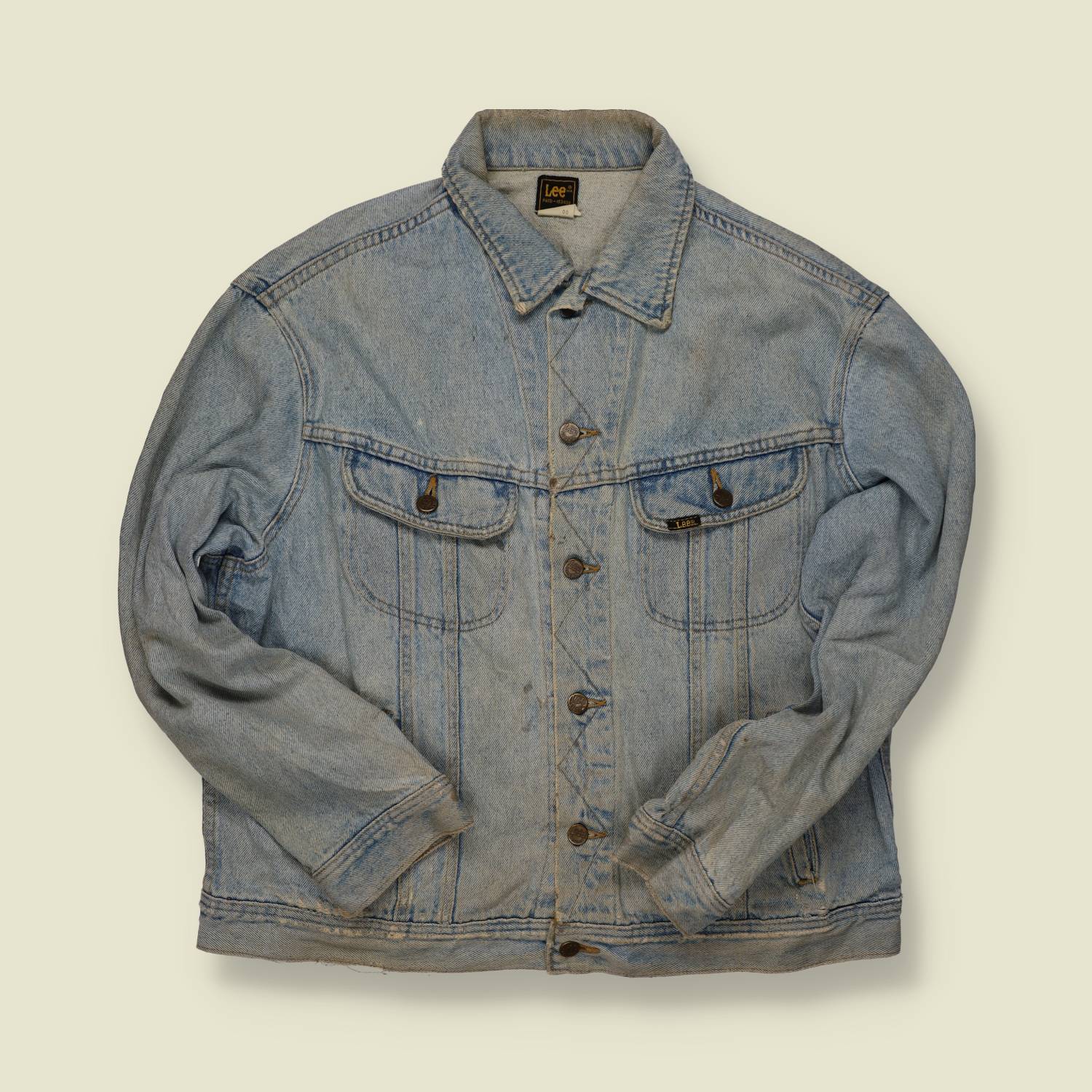 Early 1990s | Lee | Made in USA Denim Jacket – Light Wash - M