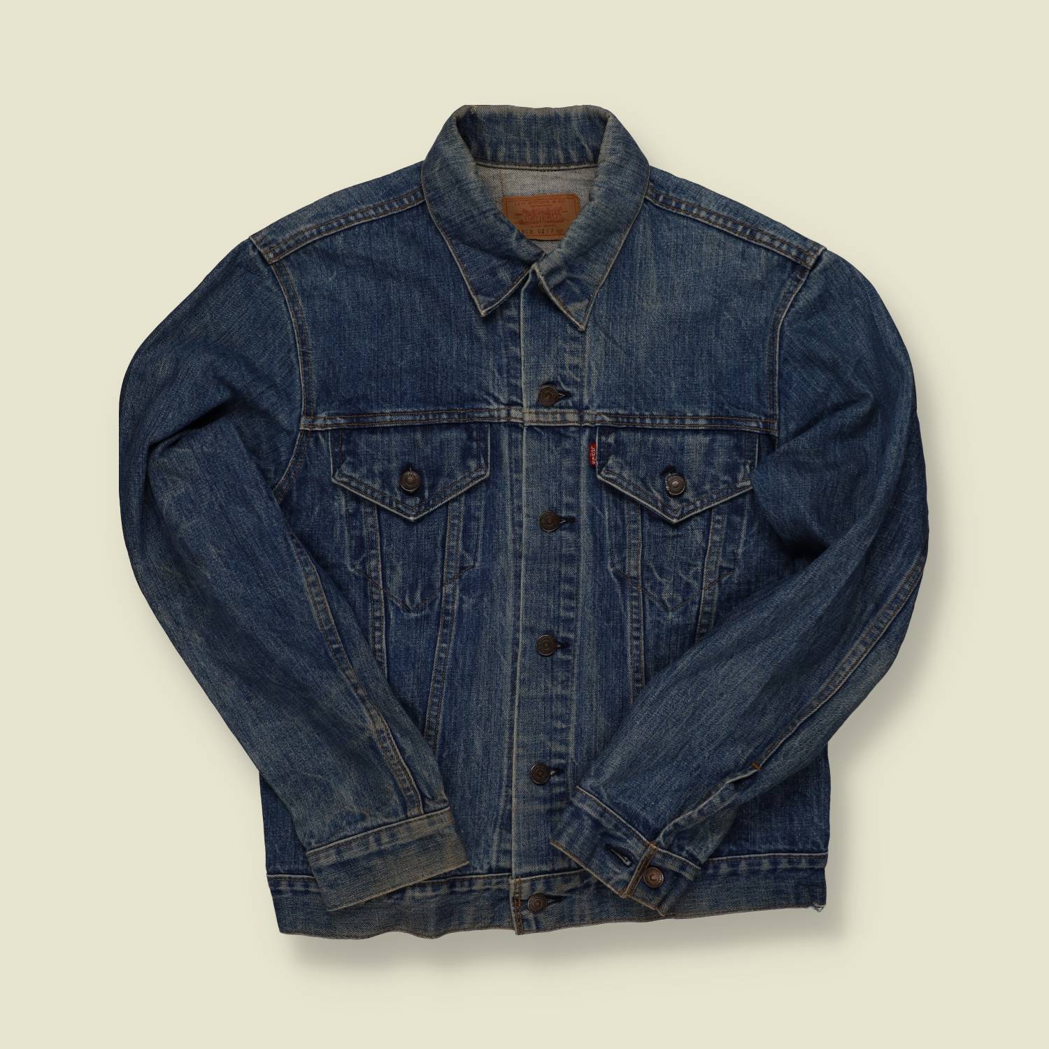 1970s | Levi’s | Made in USA Denim Trucker Jacket – Faded Indigo - S