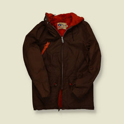1960s | NFL | Brown & Orange Sideline Parka – Made in USA - XS