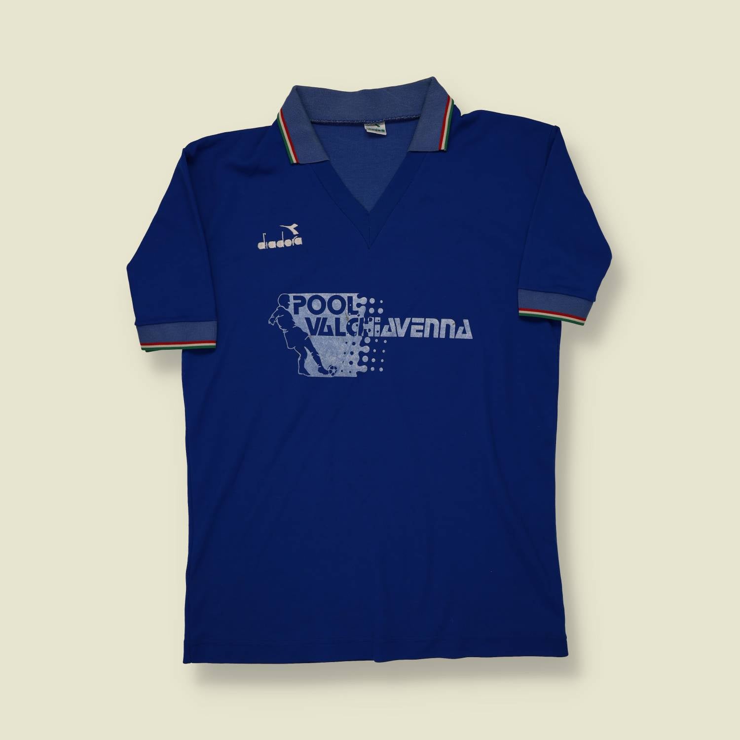 1990s | Diadora | Pool Valchiavenna Football Shirt – Italy - S