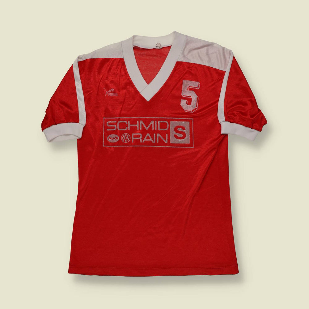 1980s | Puma | Schmid Rain VW–Audi Football Shirt – Germany - XS/S