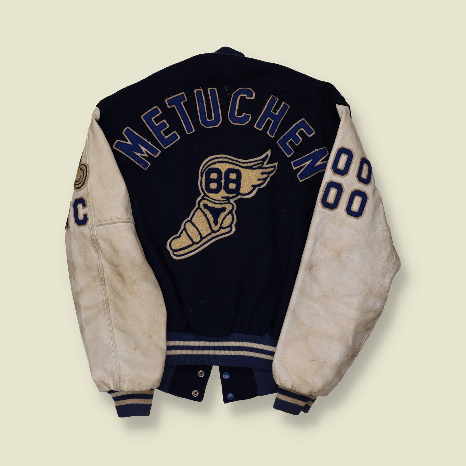 1988 | Hewitt | Metuchen Track & Cross Country Varsity Jacket - M
