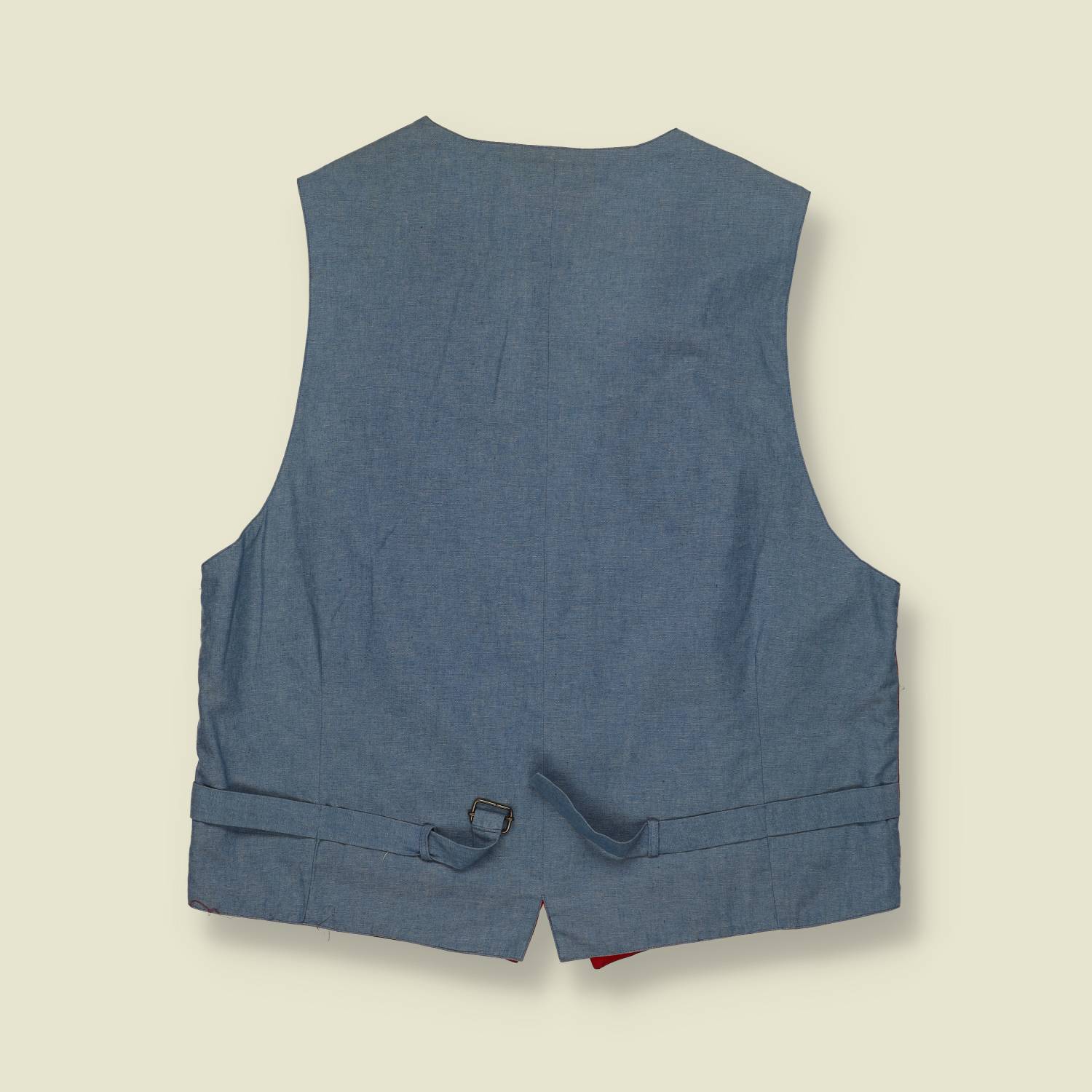 1990s | Looney Tunes | Red Tweety Bird Waistcoat – Classic Collection - S/M