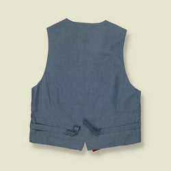 1990s | Looney Tunes | Red Tweety Bird Waistcoat – Classic Collection - S/M