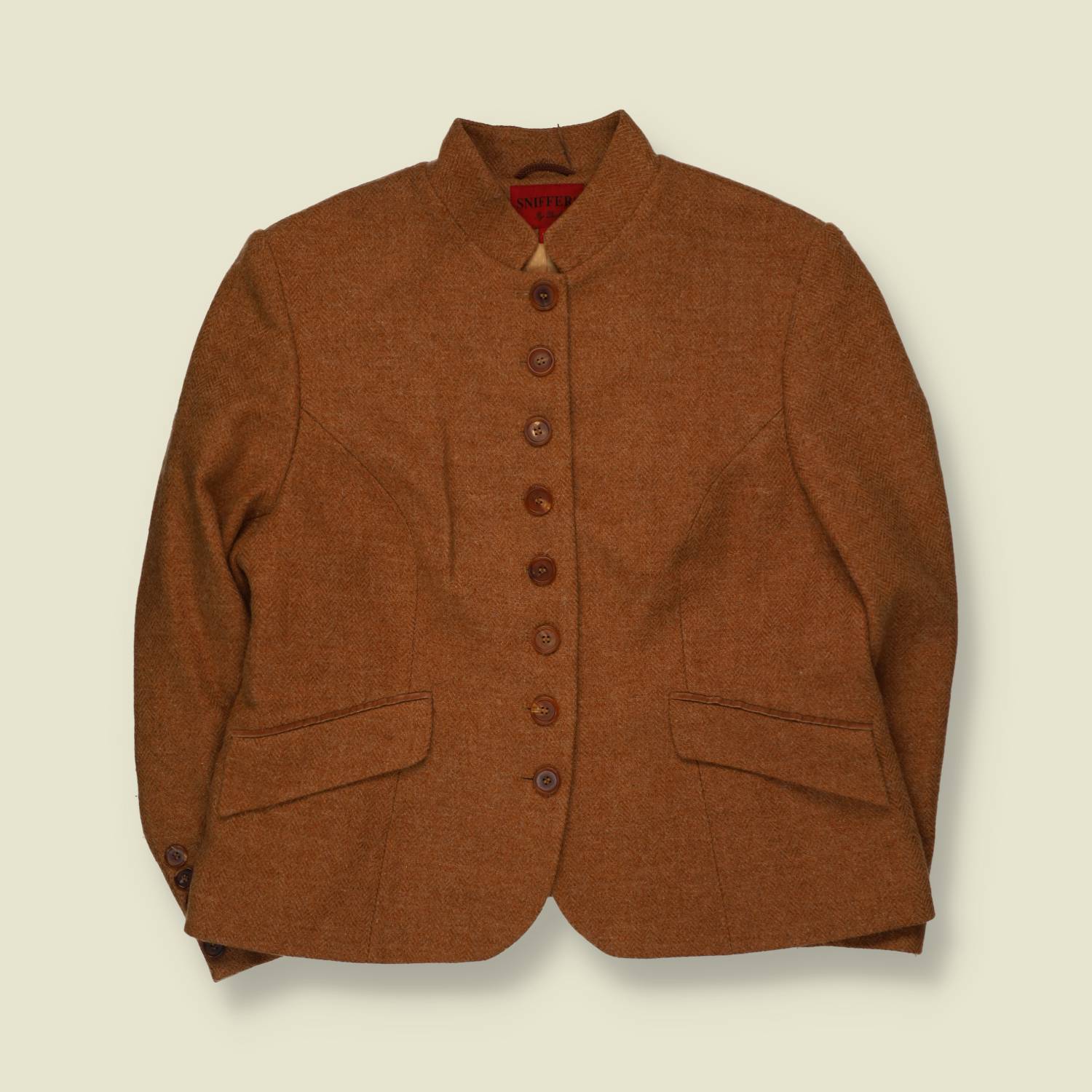 1990s | Sniffers | Harris Tweed Blazer | Brown - 16