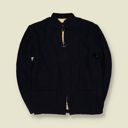 1970s | McGregor | Wool Bomber Jacket | Dark Blue - 14