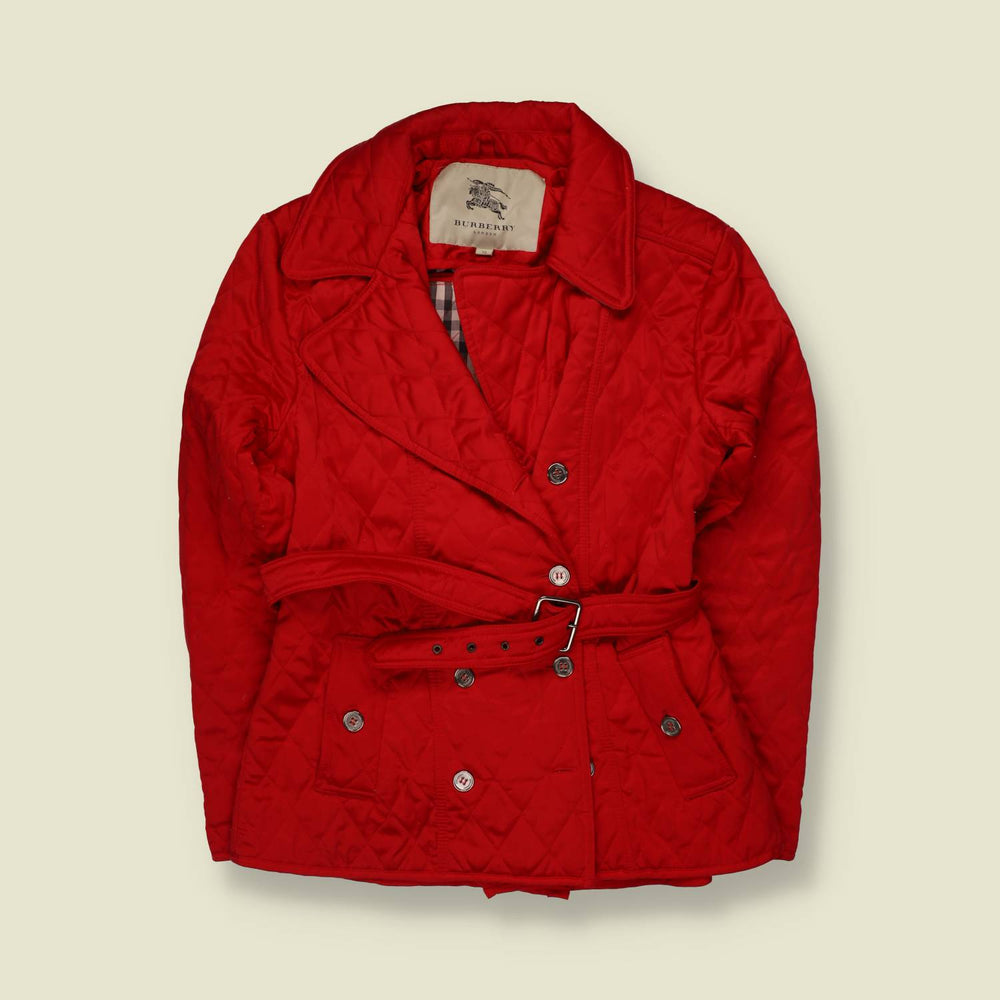 2000s | Burberry | Quilted Jacket | Red - 10
