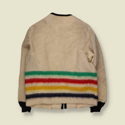 1970s | Hudson Bay | Made In Canada | Wool Coat | Cream - 14