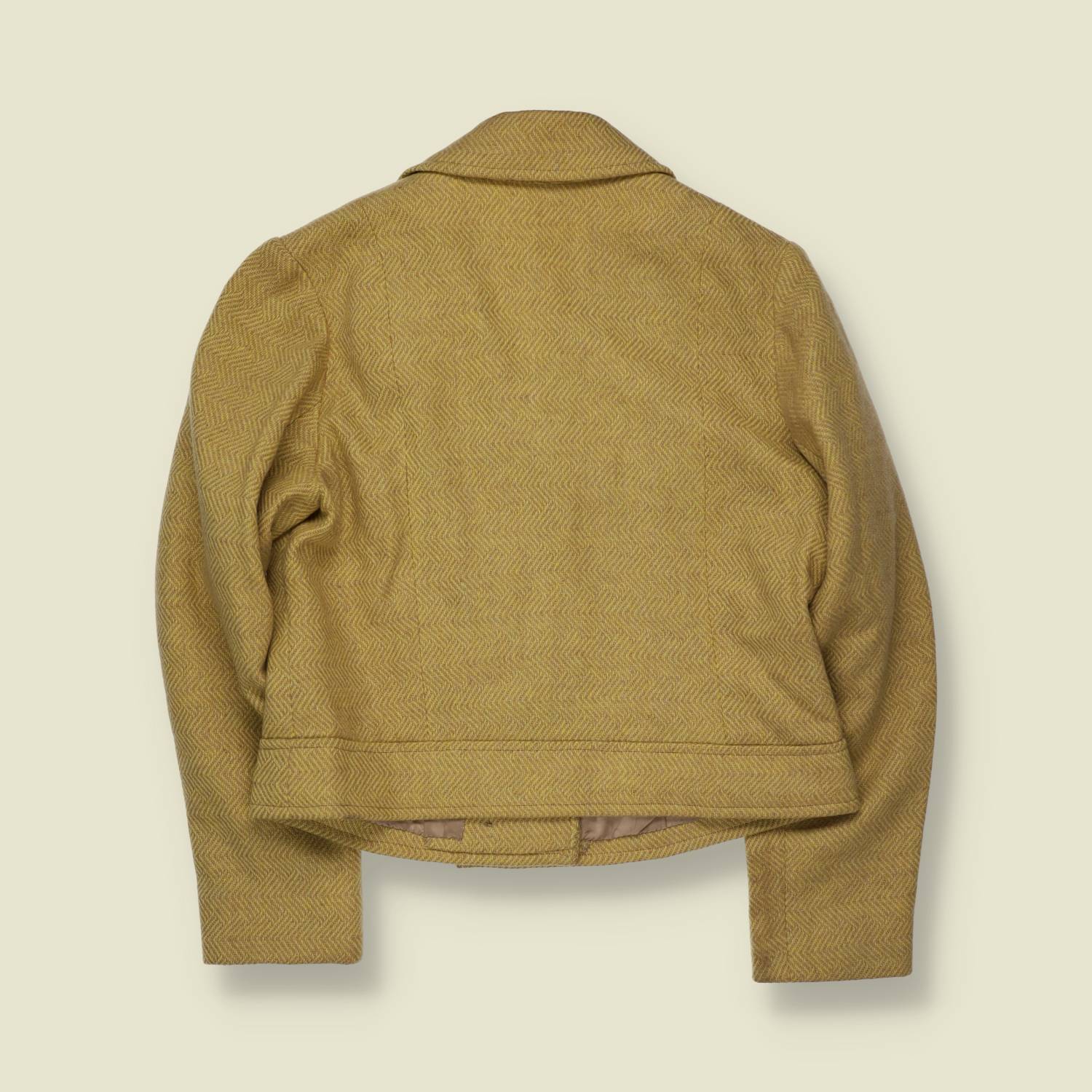 1960s | Cropped Blazer | Mustard - 8