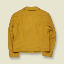 1970s | Young Fashion | Cropped Blazer | Mustard Yellow - 8