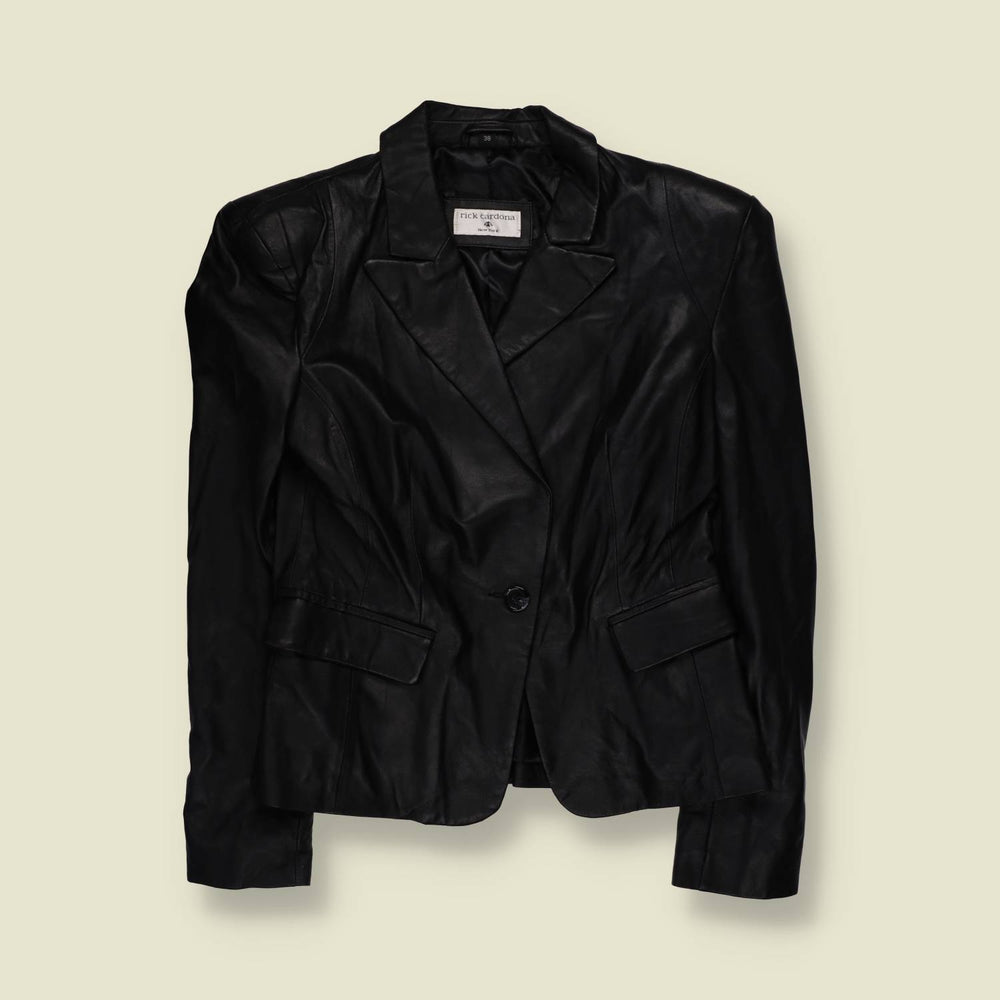 1990s | Rick Cardona | Leather Jacket | Black - 8