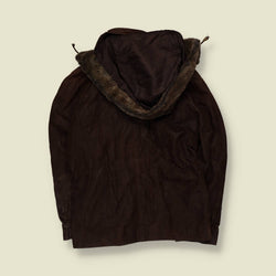 1980s | Elande | Fireman Clasp Leather Coat | Brown - 12