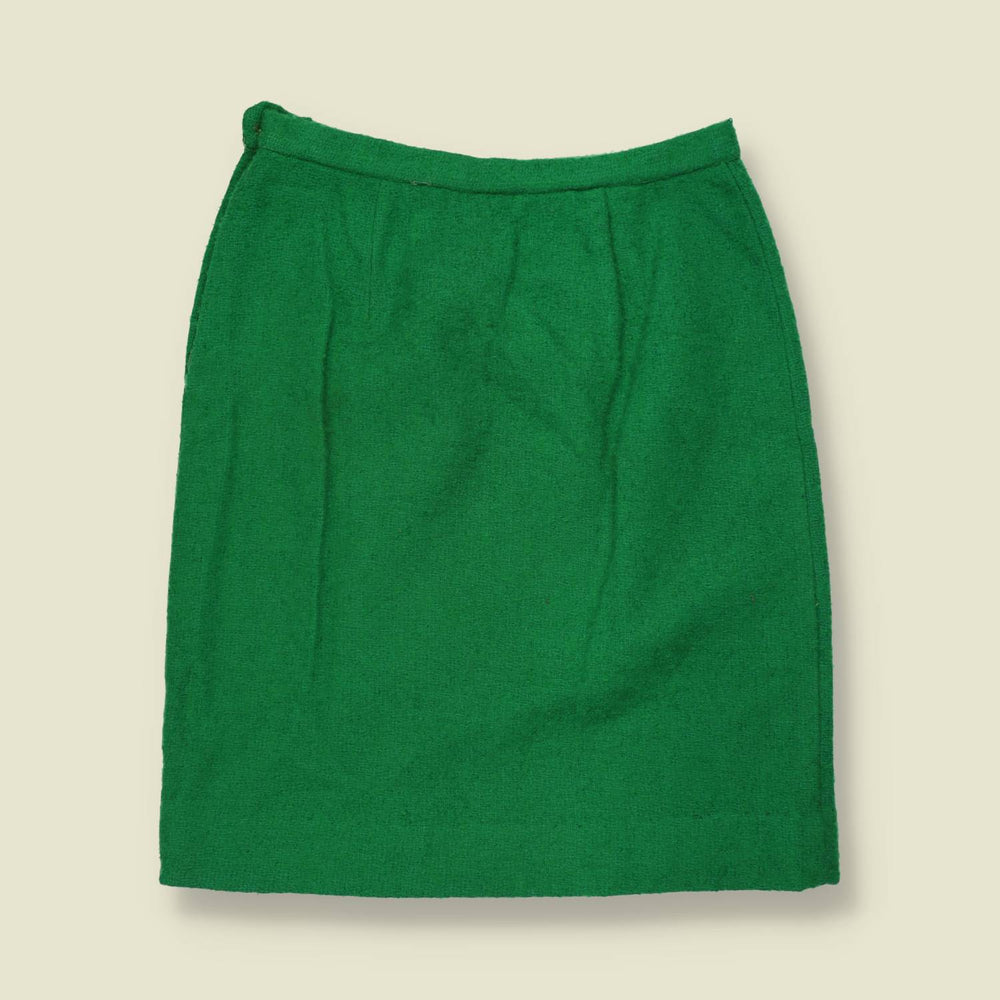 1960s | Pencil Skirt | Green - w28