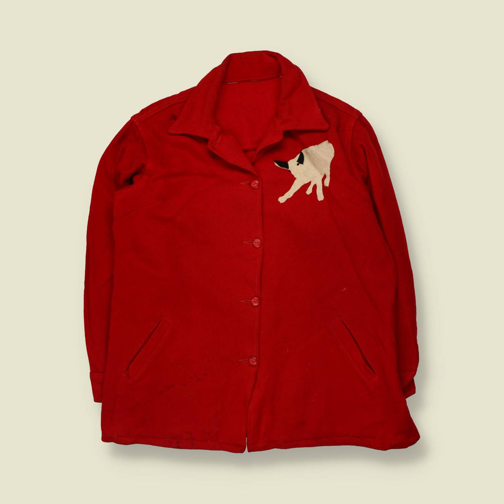 1960s | Boy Scouts Of America | Wool Shirt Jacket | Red - 20