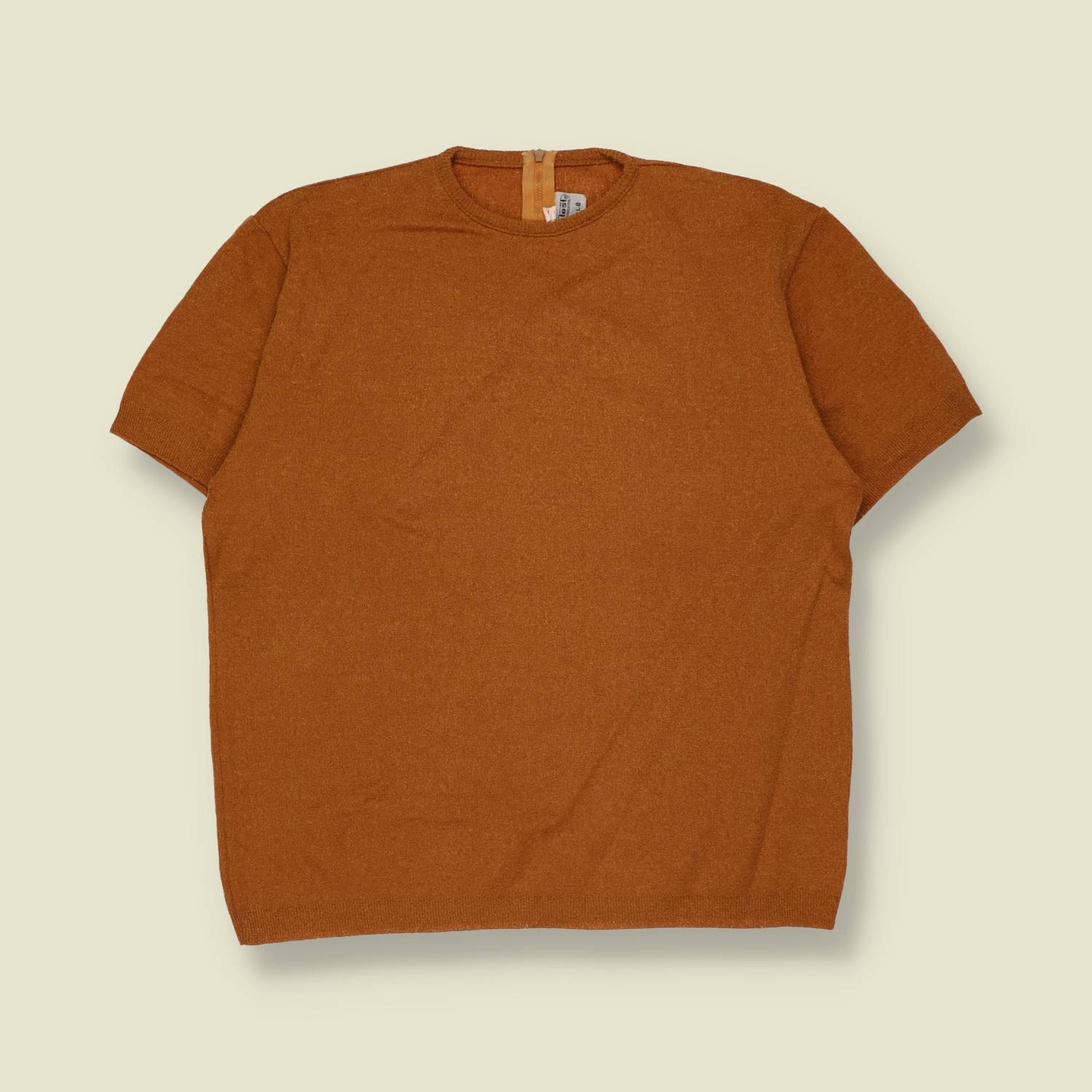 1970s | Knit Top | Rust Brown - 8