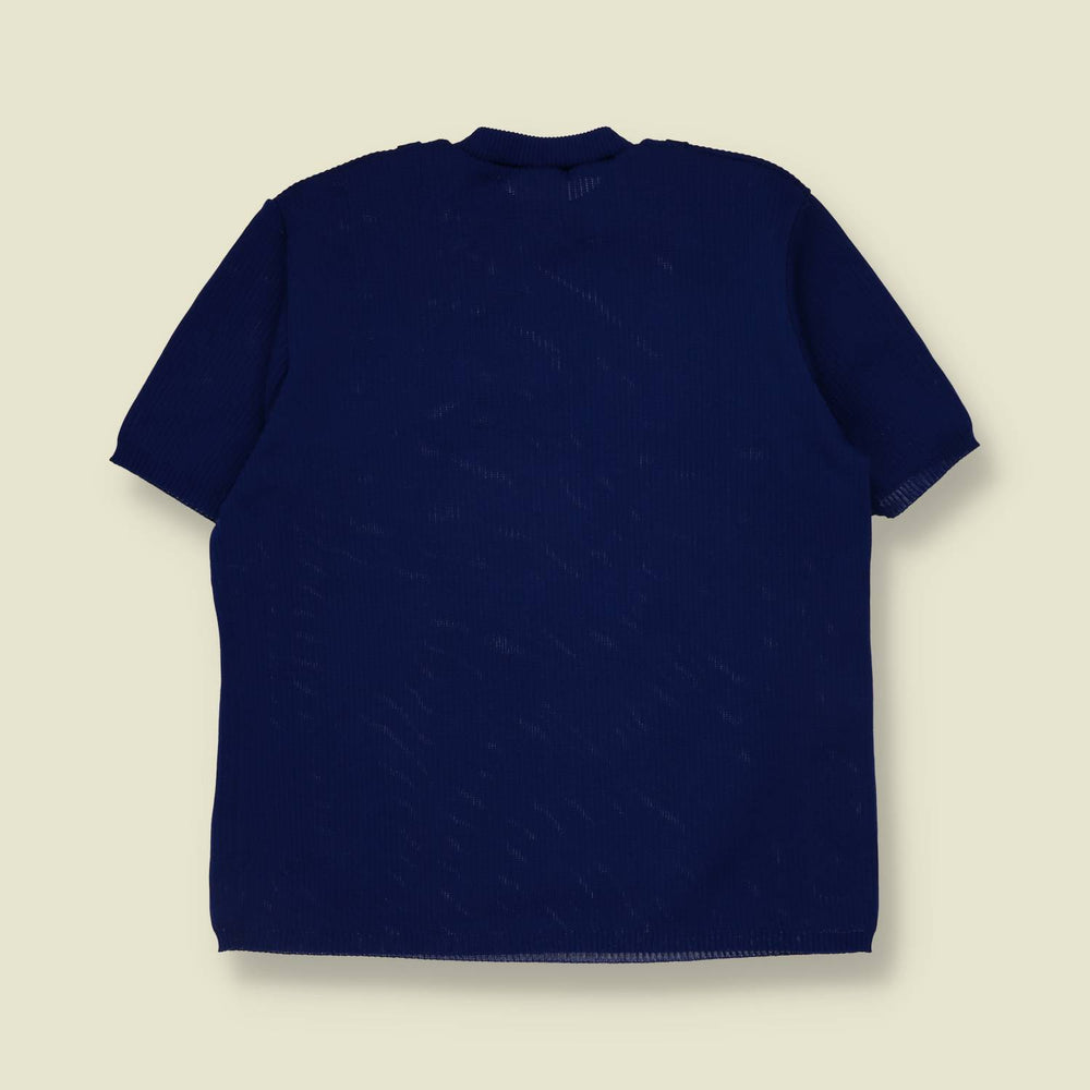 1960s | Strickwaren | Knit Top | Navy Blue - 12
