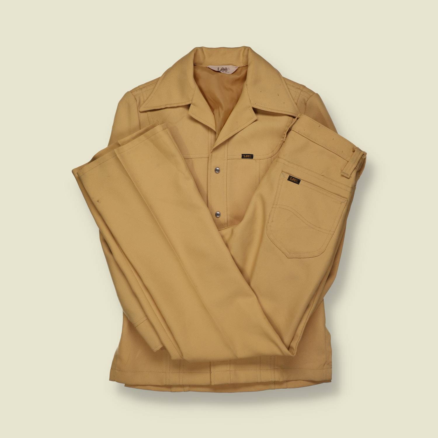 1970s | Lee | Leisure Suit – Sand - S
