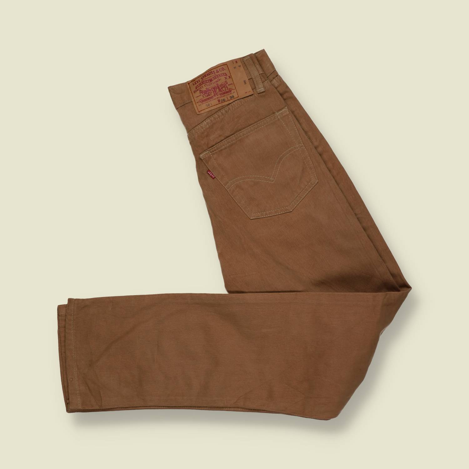 1980s–1990s | Levi’s | 501 Jeans – Made in USA (Brown) - w26