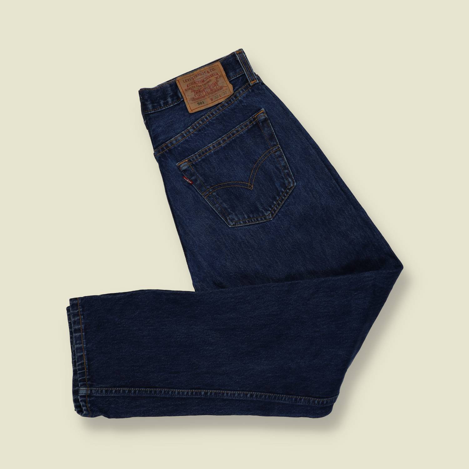 1980s–1990s | Levi’s | 501 Jeans – Made in USA (Dark Wash) - w30