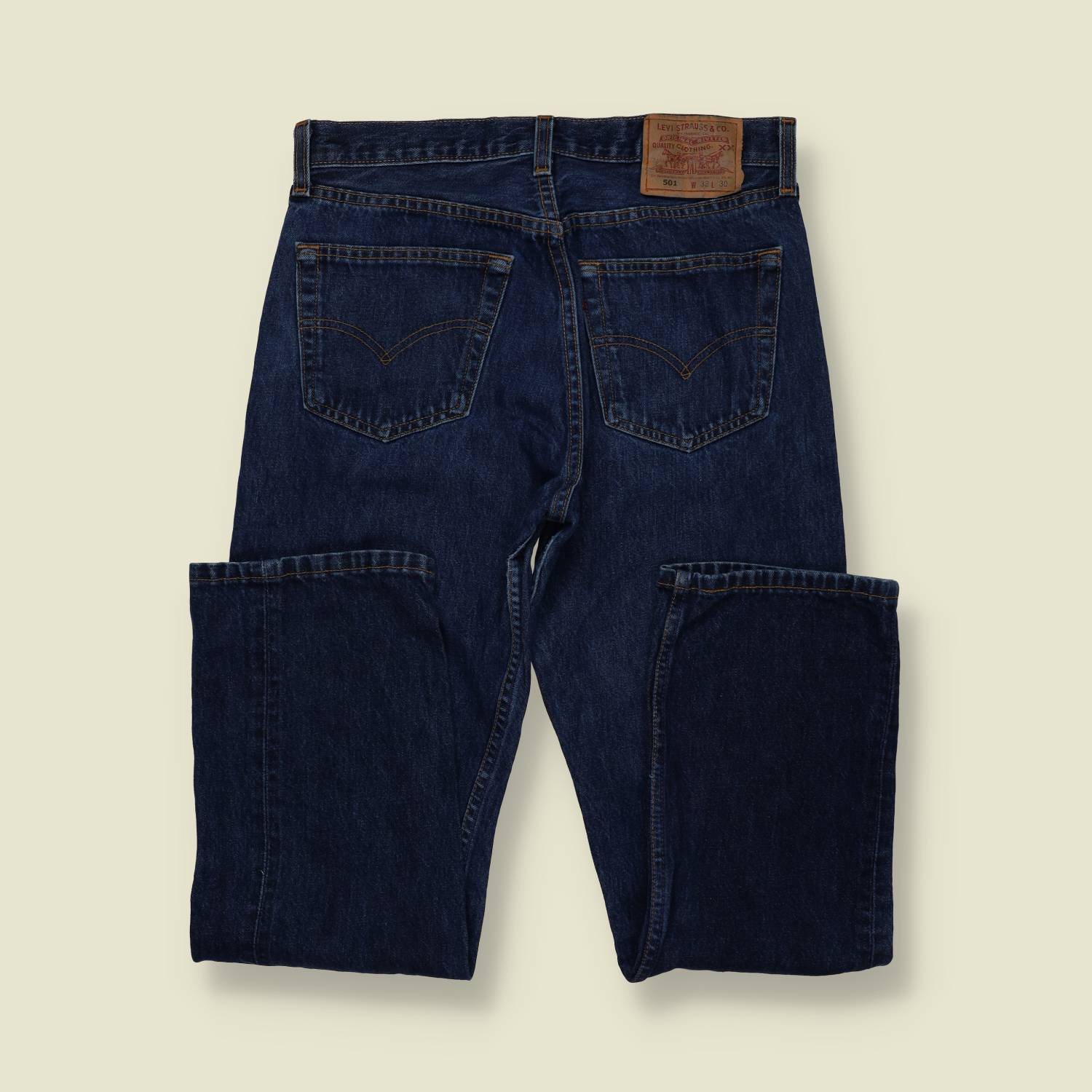 1980s–1990s | Levi’s | 501 Jeans – Made in USA (Dark Wash) - w30