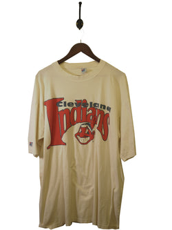 1990s Cleveland Indians T-Shirt - L / XL
