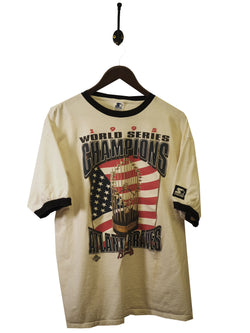 1995 Atlanta Braves T-Shirt - L / XL