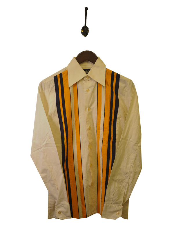 1970s Striped Shirt - S