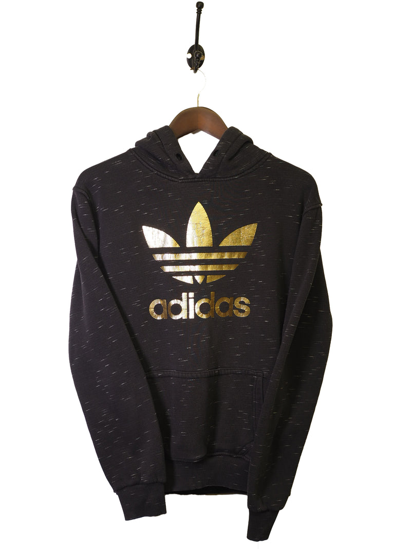 2000s Adidas Hooded Sweatshirt - M